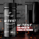 M-TEST Pré Hormonal Massa Muscular 60 Cápsulas - FRETE GRÁTIS
